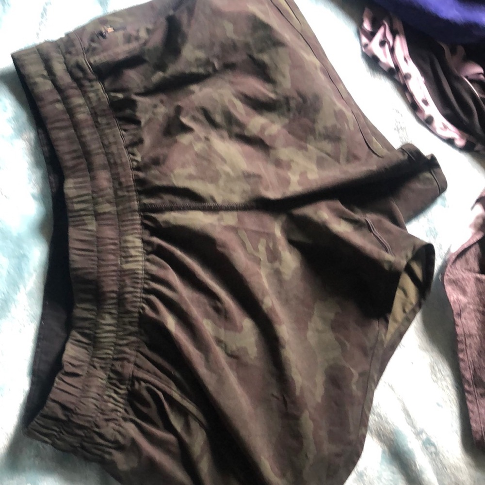 Lululemon Camo Shorts size 12